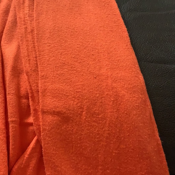 Michael Kors orange Vneck sweater - Picture 9 of 9